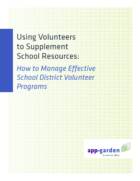 Using Volunteers to Supplement School Resources