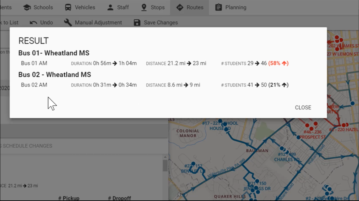 Consolidate Routes On the Fly Consolidate Routes On the Fly
